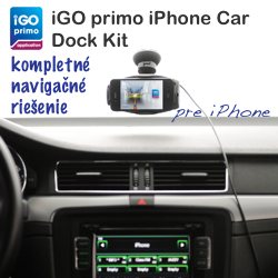iGO primo iPhone Car Dock Kit SK&CZ