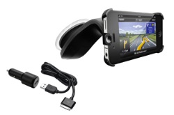NAVIGON iPhone 4/4S Design Car Kit + Dashboard Adapter