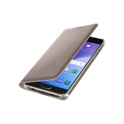 Puzdro Flip Wallet pre Samsung Galaxy A5 A510F Gold