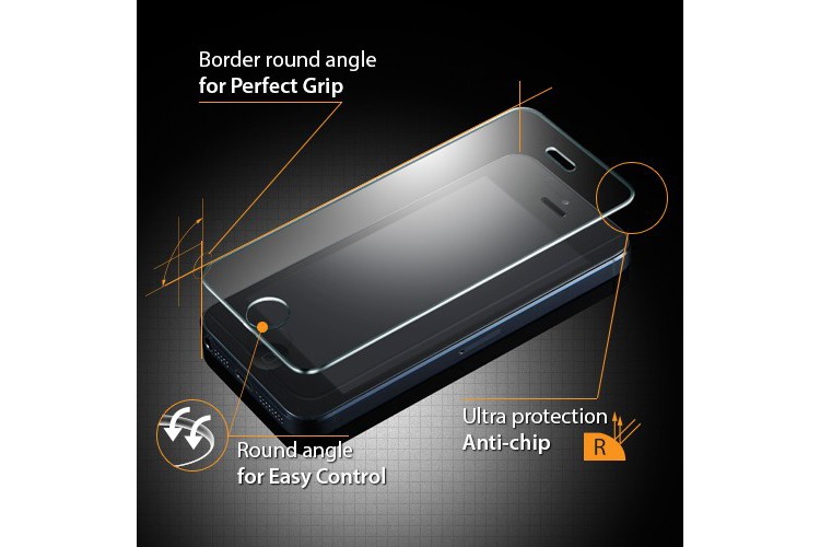 Ochranné tvrdené sklo pre Apple iPhone 5/5S/5C/SE Tempered Glass