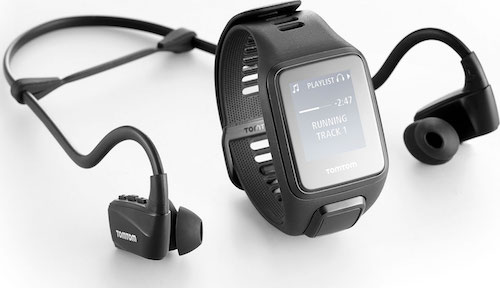 TomTom Spark 3 Cardio+ Music+ Headphones Black