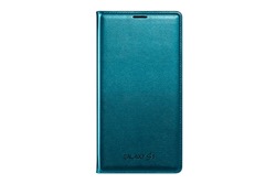 Puzdro Flip Cover pre Samsung Galaxy S5 G900 green