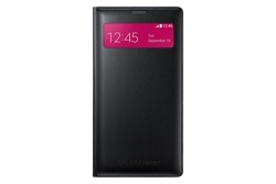 Puzdro Wallet Cover S-view pre Samsung Galaxy Note 4 Black