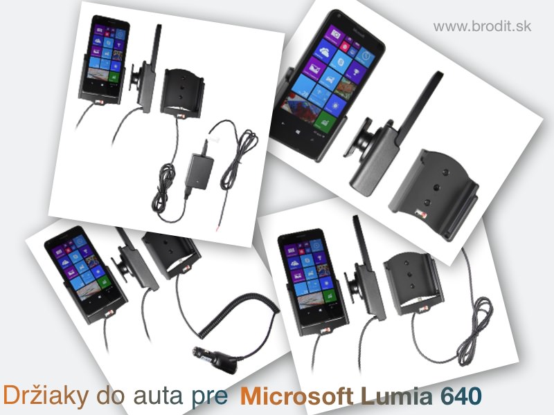 Držiaky do auta pre Microsoft Lumia 640