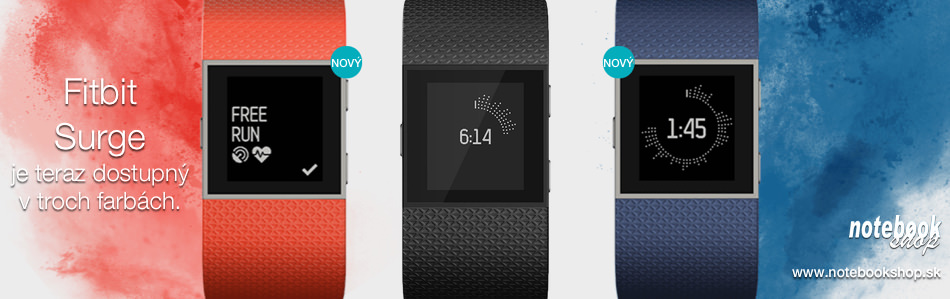 Fitbit Surge farby