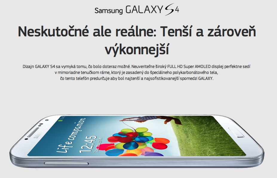 Príslušenstvo pre Samsung Galaxy S4