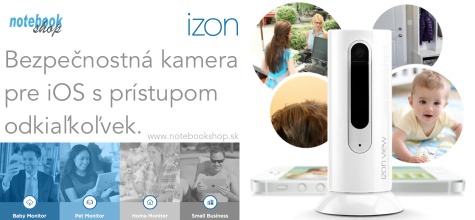 IZON View - bezpečnostná kamera