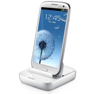 Desktop Dock pre Samsung Galaxy S4/SIII/ SII/Note/ Note II white