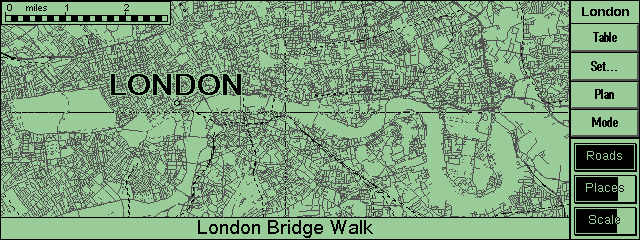 Street Planer - plán Londýna