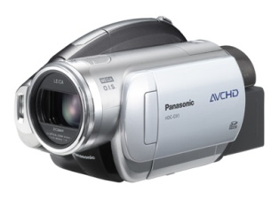 Panasonic DVD videokamera HDC-DX1EP-S