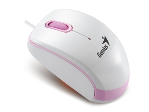 Micro Traveler USB mouse pink