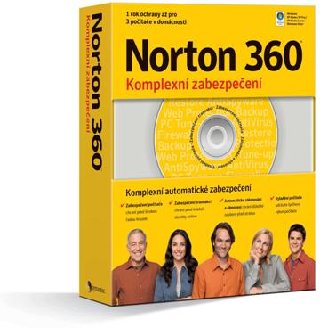 Norton 360 CZ  2.0 3 lic.
