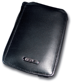 A620 Black Leather Handheld Case