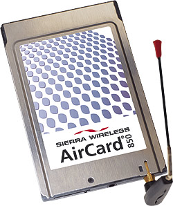 AirCard 850 PCMCIA card