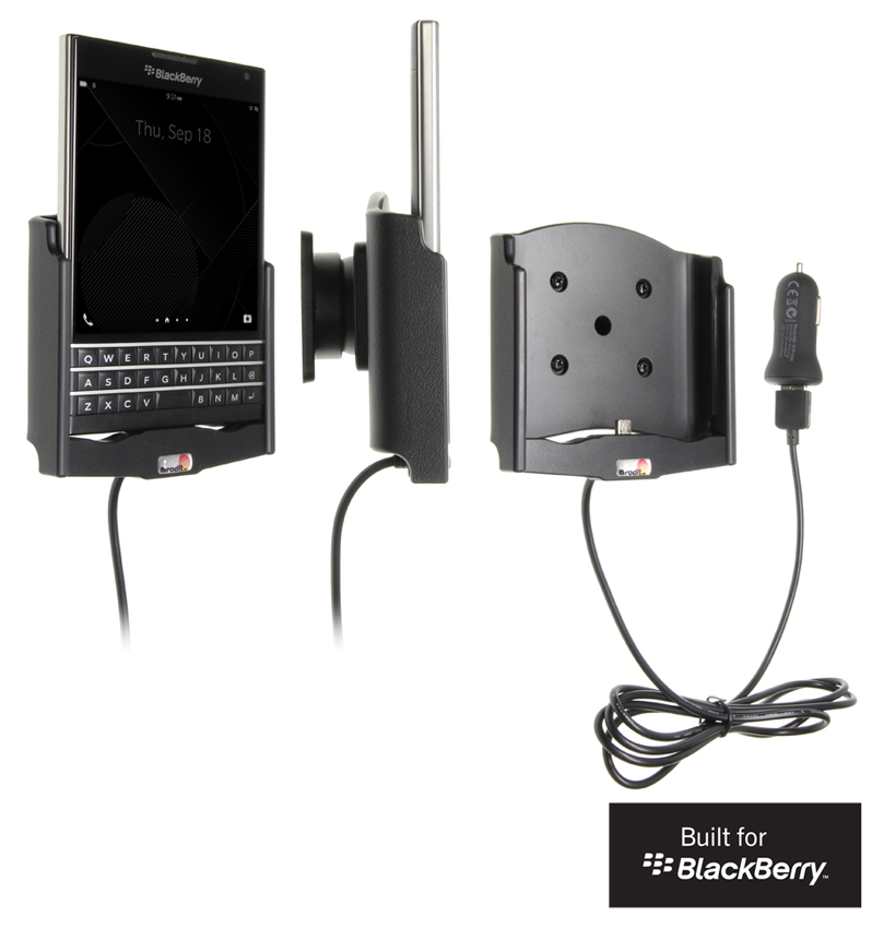 obrázok produktu Aktívny držiak pre BlackBerry Passport USB+CL