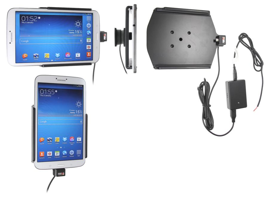 Aktívny držiak pre Samsung Galaxy Tab3 8.0 T3100 s Molex kon