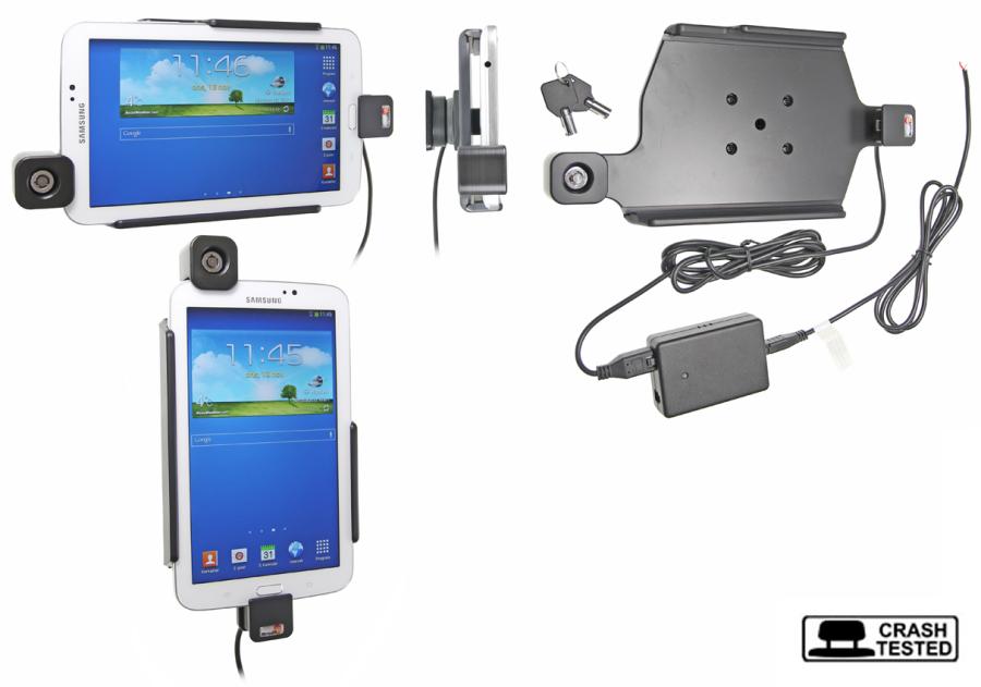 Aktívny držiak pre Samsung Galaxy Tab3 7 T2100 s uzam. Molex