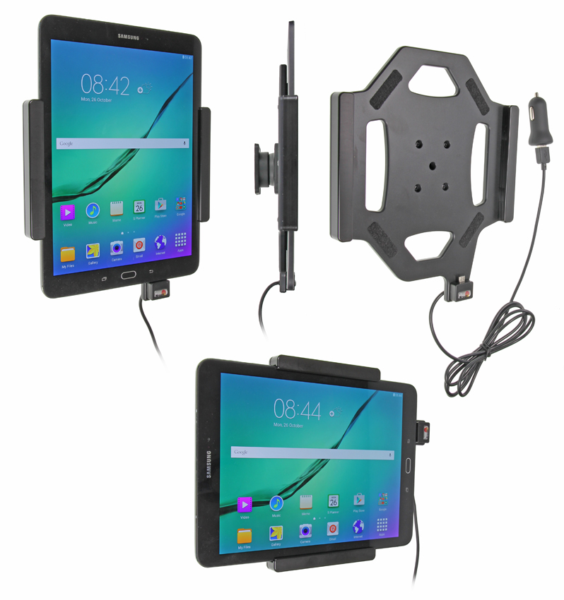 Aktívny držiak do auta pre Samsung Galaxy Tab S2 9.7 T810 USB+CL