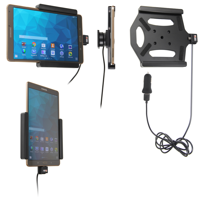 Aktívny držiak do auta pre Samsung Galaxy Tab S 8.4 T700 USB+CL