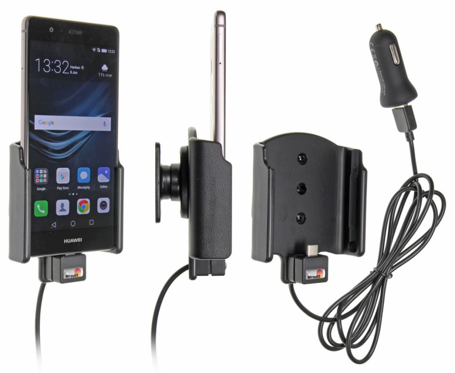 Aktívny držiak pre Huawei P9/Honor 8 USB+CL