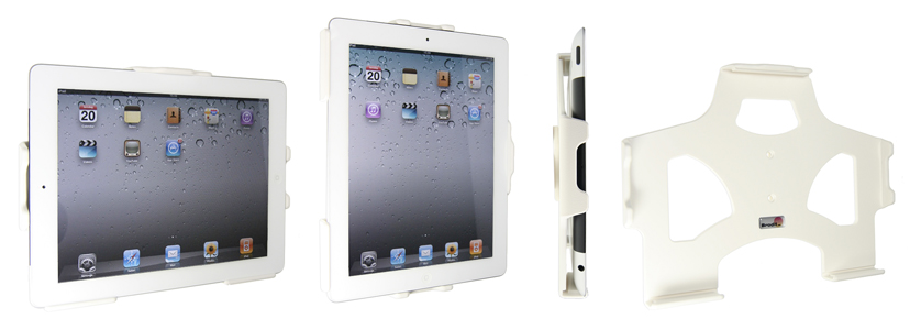 Pasívny držiak na stenu pre Apple New iPad (3. gen) /iPad 2 biely