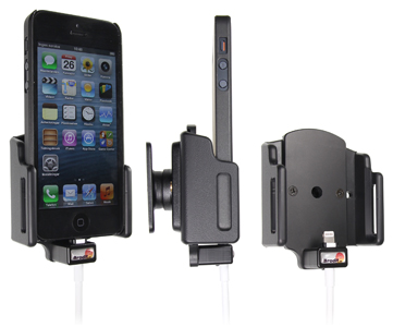 Nastaviteľný držiak pre Apple iPhone 5/5S/SE pre orig. kábel/ 30pi