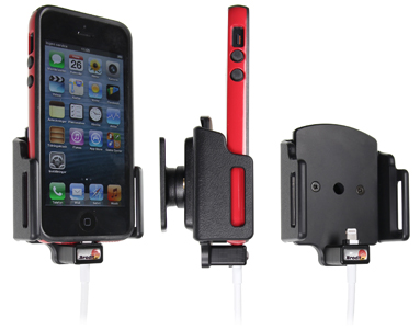 Nastaviteľný držiak pre Apple iPhone 5/5S/SE pre or. kábel/ 30pin