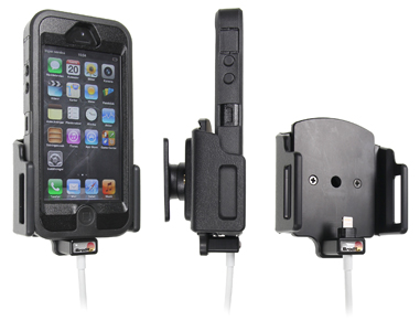 Nastaviteľný držiak pre Apple iPhone 5/5S/SE/5C pre kábel/ 30pin I