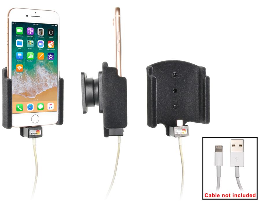 Držiak pre Apple iPhone 8/SE 2020 pre použitie s orig. káblom/USB