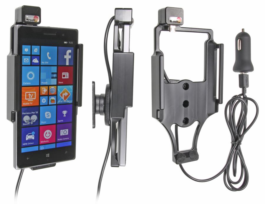 Aktívny držiak pre Nokia Lumia 830 USB+CL