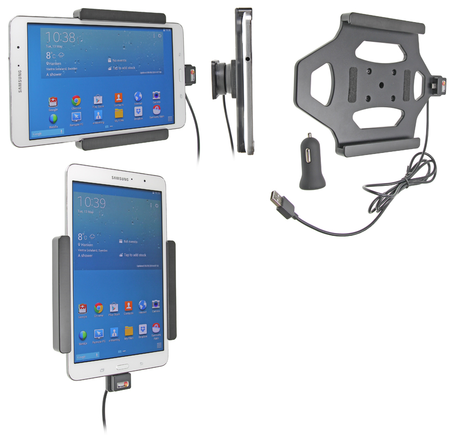 Aktívny držiak do auta pre Samsung Galaxy Tab PRO 8.4 USB+CL
