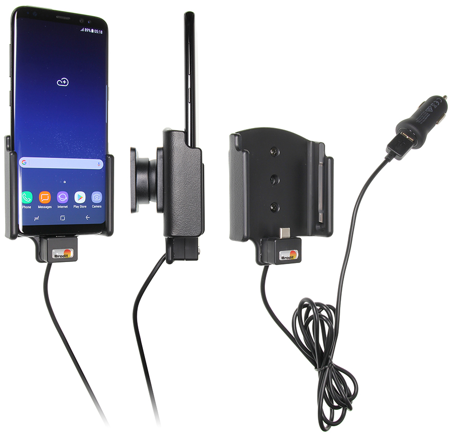 Aktívny držiak pre Samsung Galaxy S8+ G955 USB+CL