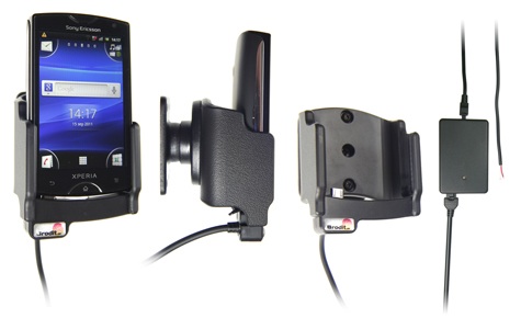 Aktívny držiak pre Sony Ericsson Xperia Mini s Molex kon.