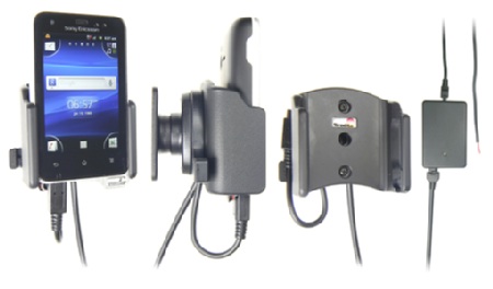 Aktívny držiak pre Sony Ericsson Xperia active s Molex kon.