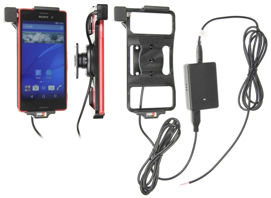 Aktívny držiak pre Sony Xperia M4 Aqua s Molex kon.