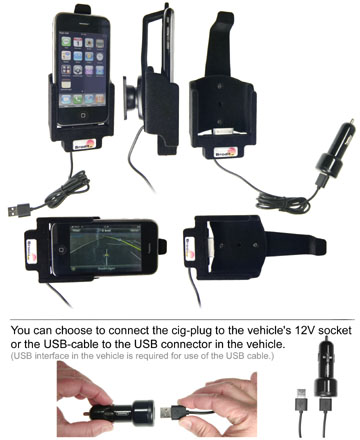 Aktívny držiak pre Apple iPhone 3G/3GS pre GPS