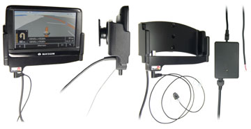 Aktívny držiak pre GPS Navigon 40 Easy s Molex kon. a TMC anténou