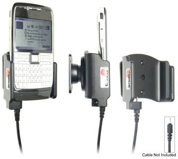 Držiak pre Nokia E71 pre použitie s orig. káblom