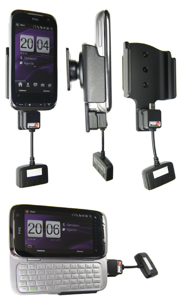 Aktívny 3-in-1 držiak pre HTC Touch Pro2 (Rhodium)