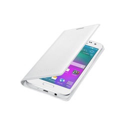 Puzdro Flip Cover pre Samsung Galaxy A3 A300F White