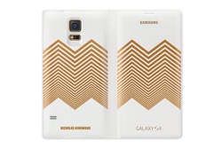 Puzdro Flip Cover pre Samsung Galaxy S5 G900 - chevron