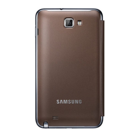 Puzdro Flip Cover pre Samsung Galaxy Note Brown