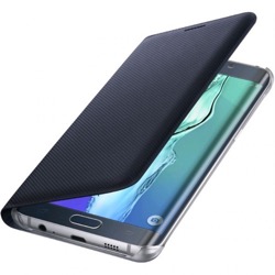 Puzdro Flip Cover pre Samsung Galaxy S6 edge+ Black