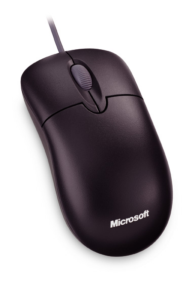 Microsoft Optical Mouse Black USB