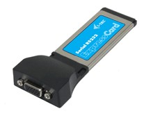 ExpressCard to RS232 adapter