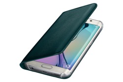 Puzdro Flip Cover pre Samsung Galaxy S6 edge Green