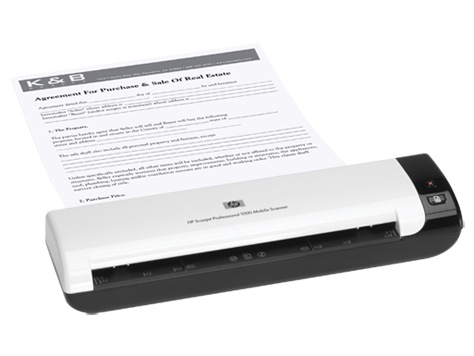HP Scanjet Professional 1000 - mobilný skener