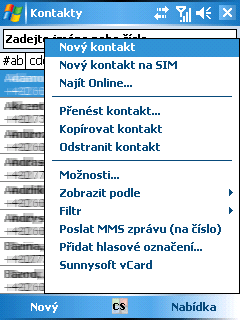 Sunnysoft vCard