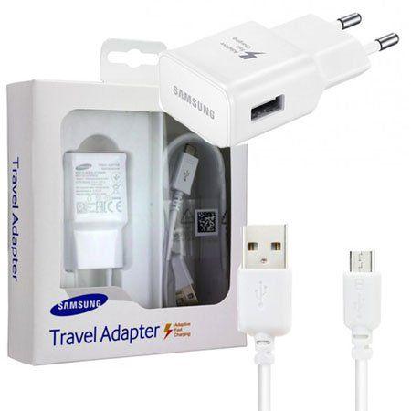 Samsung Adaptive Fast Charging Travel adapter MicroUSB white