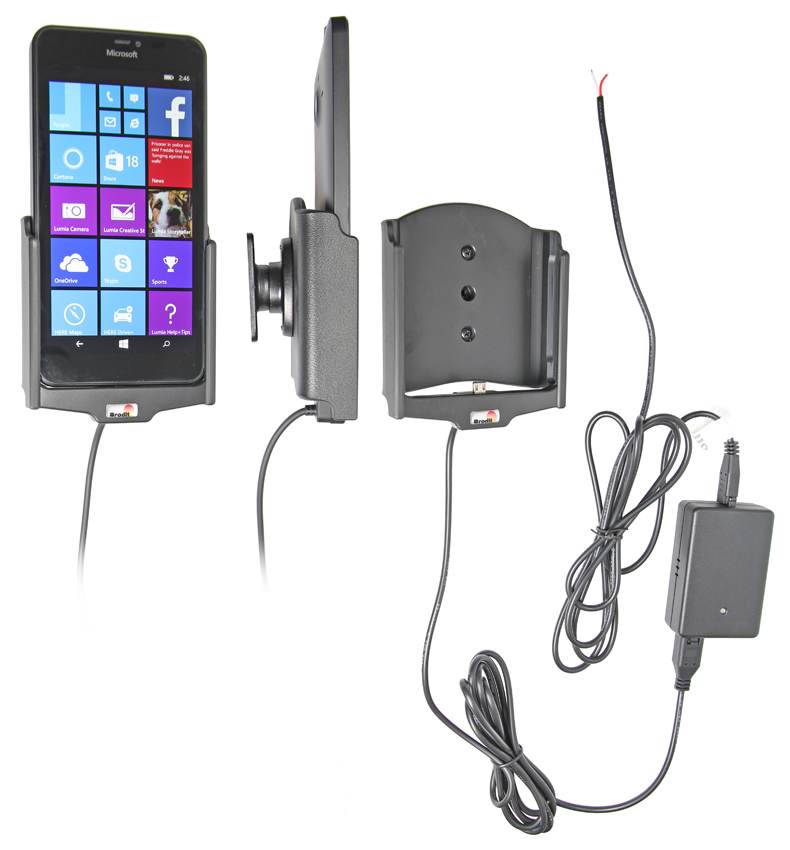 Aktívny držiak pre Microsoft Lumia 640 XL s Molex kon.